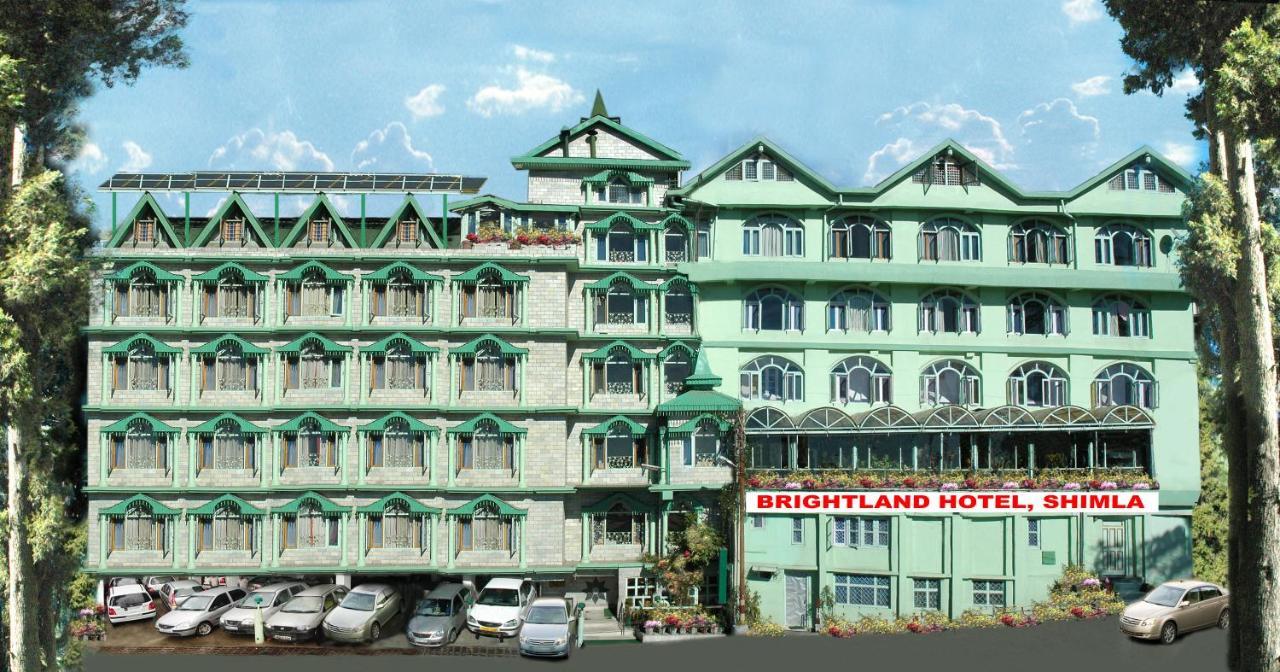 Brightland Hotel Shimla Luaran gambar